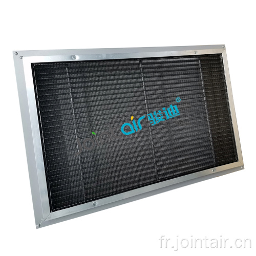 Grille de barre de sol en aluminium HVAC avec écran de filtre